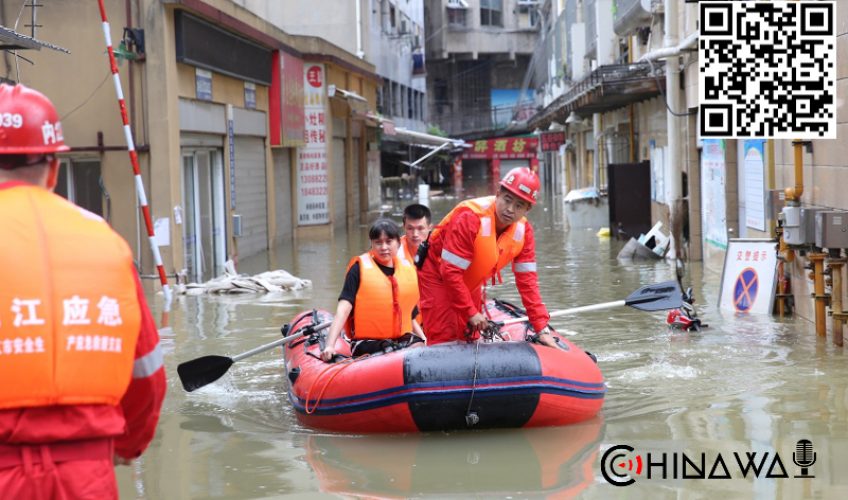Сильнейшее за десятилетия наводнение произошло в Китае