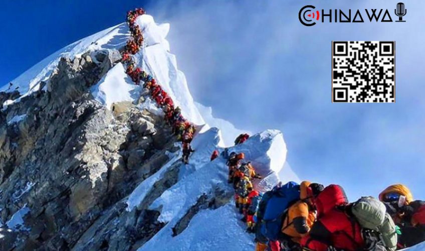 Китай запретил подниматься на Эверест из-за коронавируса в Непале