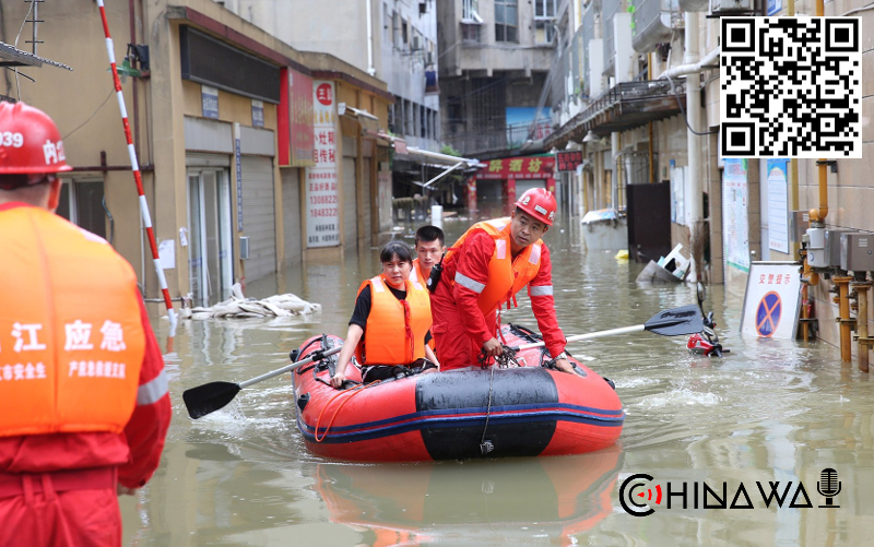 Сильнейшее за десятилетия наводнение произошло в Китае