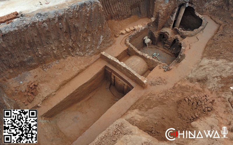 Гробницу возрастом более двух тысяч лет нашли в Китае