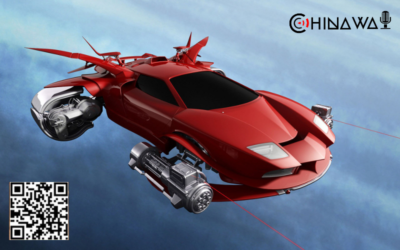 Летающий электромобиль представили на Пекинском автосалоне
