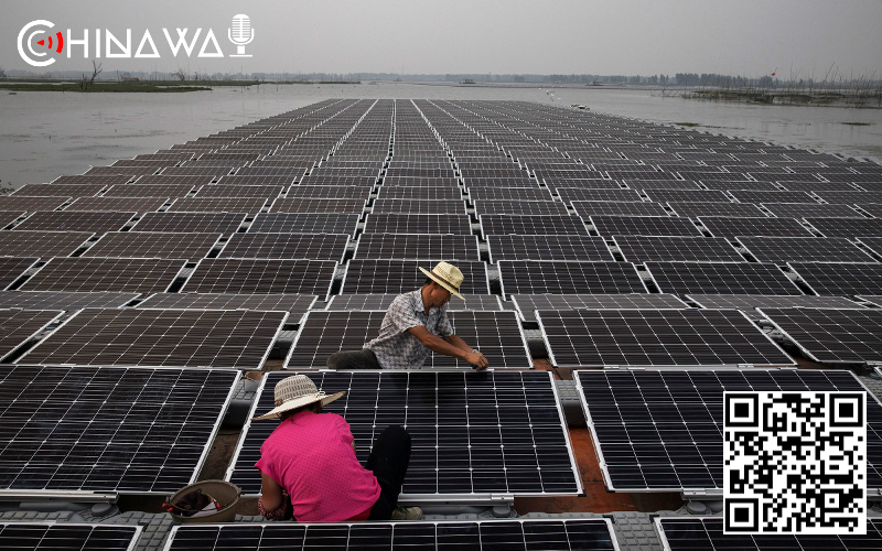 В Китае открыли вторую по величине в мире солнечную электростанцию