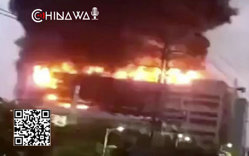 В Шанхае сгорел завод по производству компонентов для техники Apple